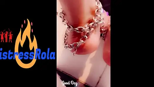 Rola Try to Be Slave with Her Teen GF