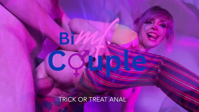Bimfcouple - Halloween Trick or Treat Anal Fuck