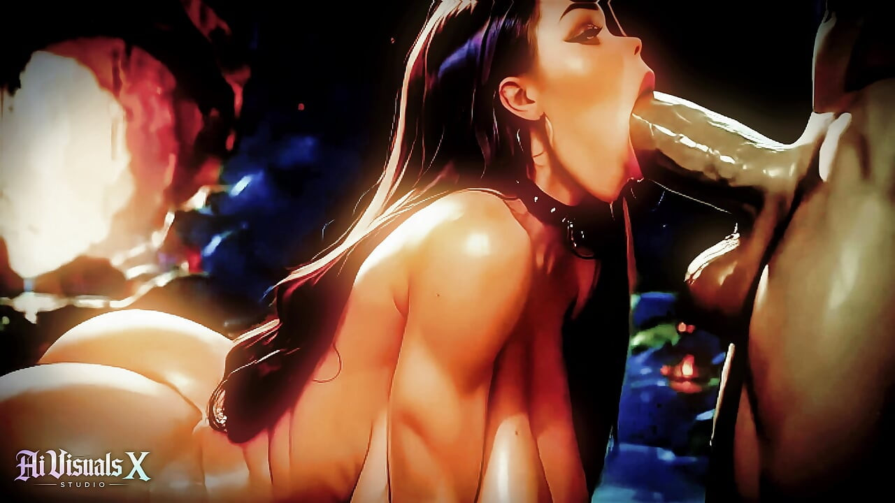Elfe orque, compilation de pipes fantastiques et de branlettes espagnoles - porno animé (ai généré)