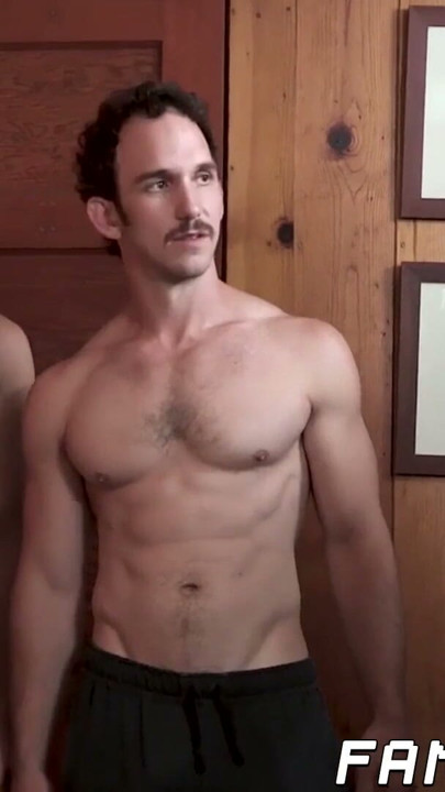 Young bottom takes on three dicks from step daddy and friend | Clip 1