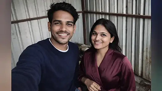 Outdoor Bengali Stepsis in a rough house with boyfriend romantic video by