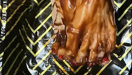 Kompilasi kaki melove yang berantakan & kaki panjang