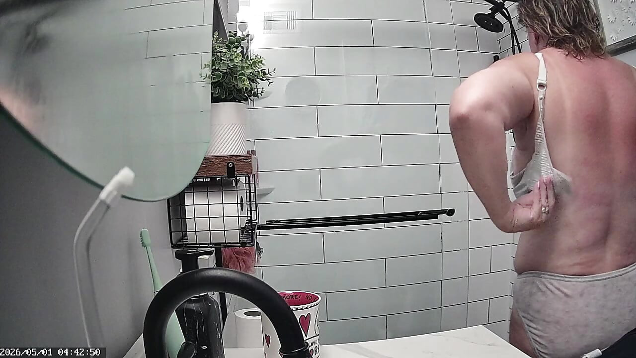 Mrs. Joanne Tanner a Real Public Schoolteacher Captured in the Shower 05-01-26 & 05-03-26