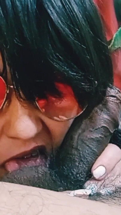 Slut Wife Πίπα κοντινό πλάνο με γυαλιά ηλίου | Κλιπ 2