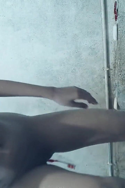 Fuck with Toothbrush in Bathroom