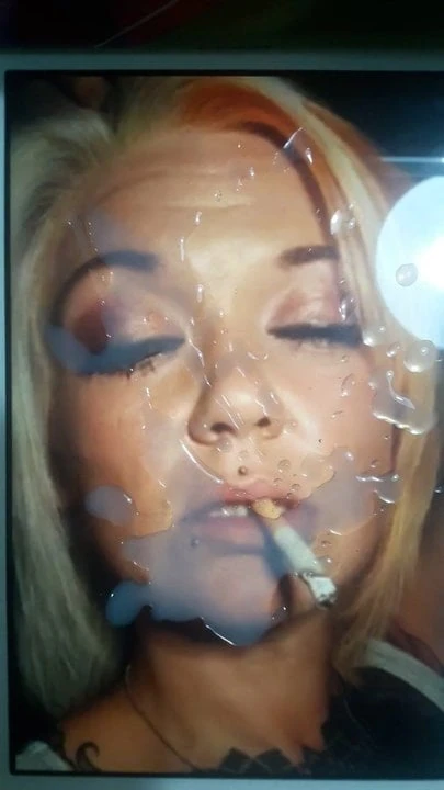 Tribute for smoking slut