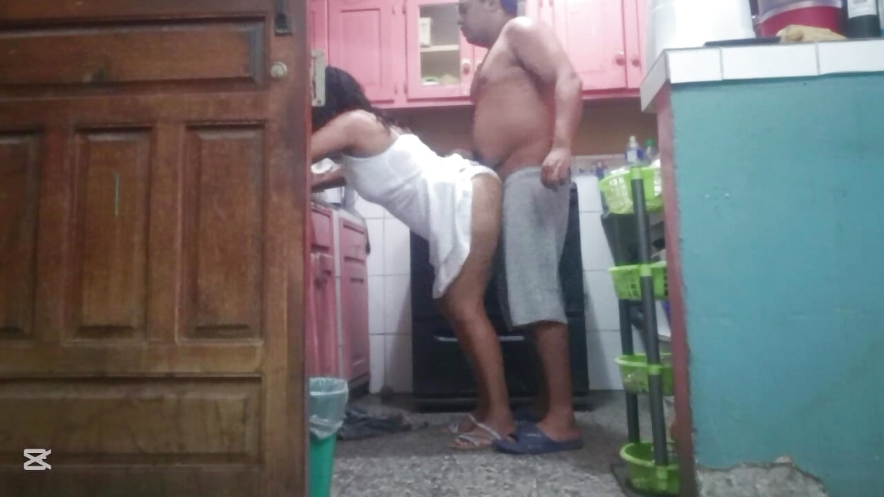 Tamil cleaning lady was cooking and ended up fucking her