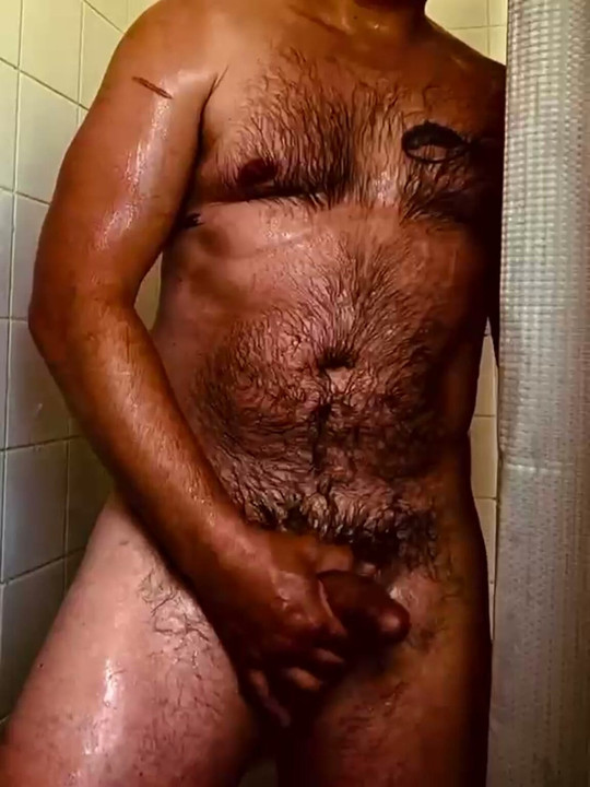 Me in the shower