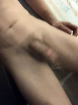 Jerking off in the shower
