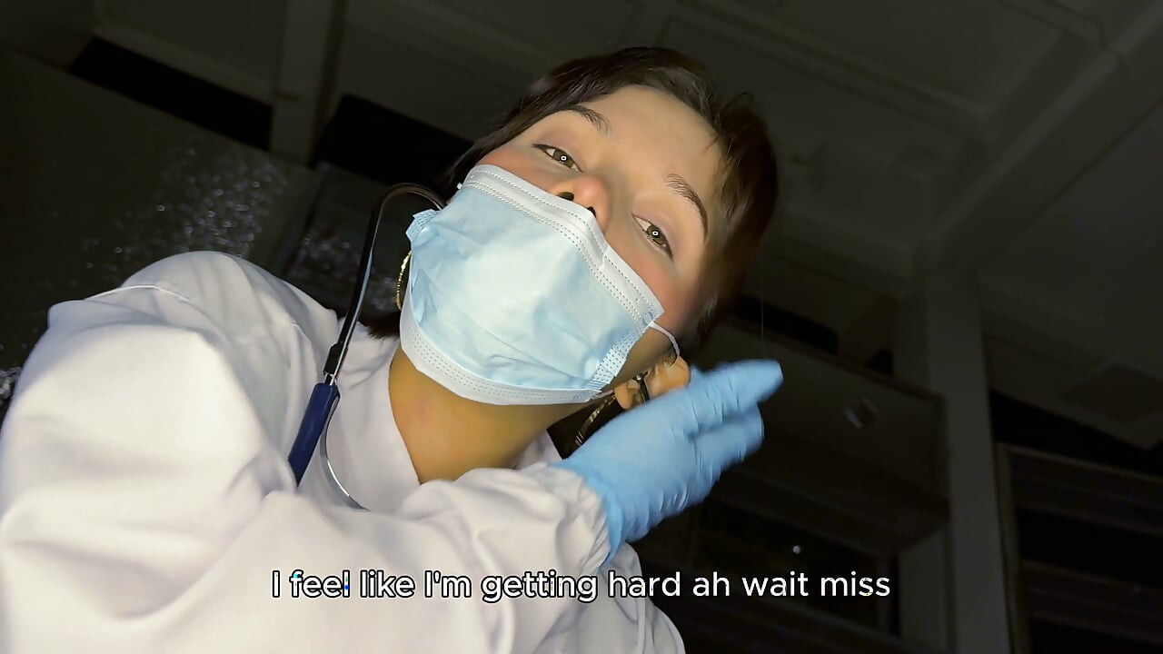 Sexy Scientist Drains Me of Semen in Her Laboratory