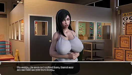 Toket besar tifa selingkuh dengan kontol hitam barret saat cloud bekerja