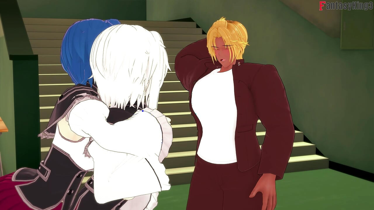 Koneko kimono grote zwarte lul seks - dxd ntr waanzin-serie