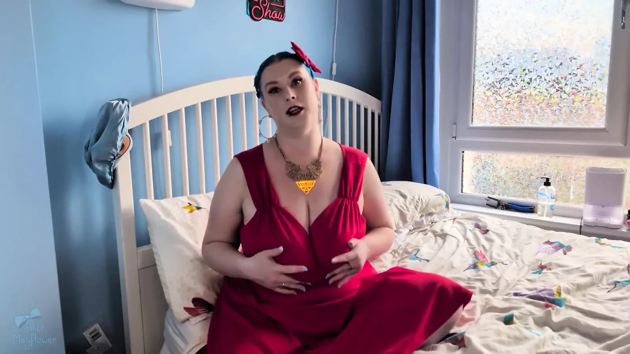 Slutty Role Play, Orgasm, Dildo Sucking & Fucking – Solo Girl