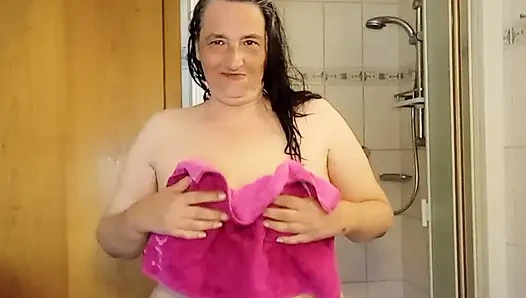 After showering... A moment just for you