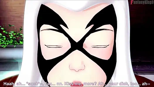 Felicia hardy (kucing hitam) lagi asik pakai bikini - marvel