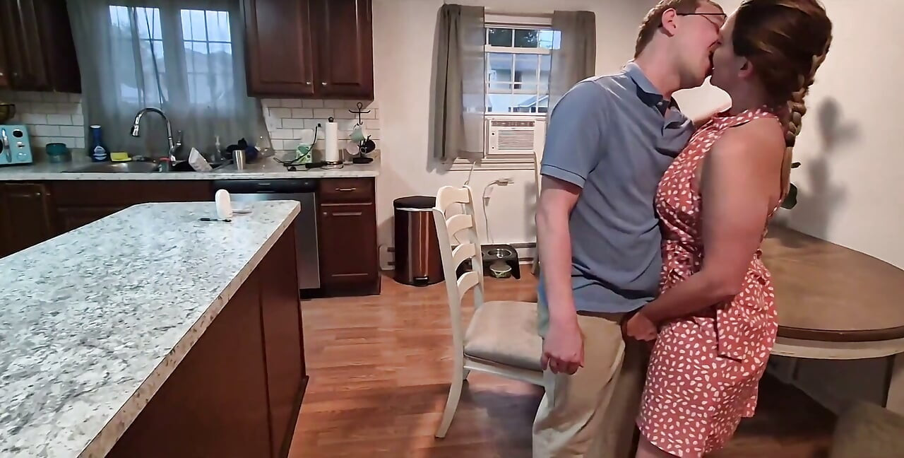 Step Mother Gets Creampied by Her Step Son