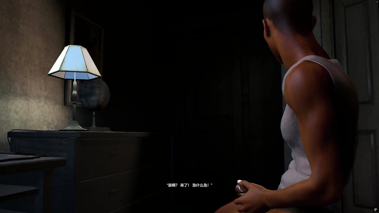 3D geiles schlampen-schätzchen neckt den alten großen schwanz, um ihre muschi zu ficken