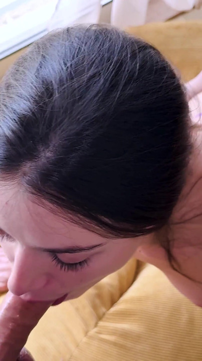 Sloppy Blowjob, Facial and a Sweet Cum Swallow - KLX | Clip 1