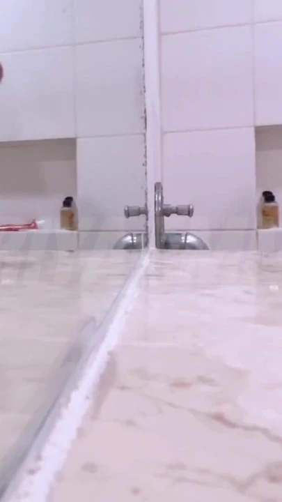 Emotional moment from "Watch Busty Pregnant  Indian Arab Chubby Wife Take a Bath, I know you want to Fuck me"