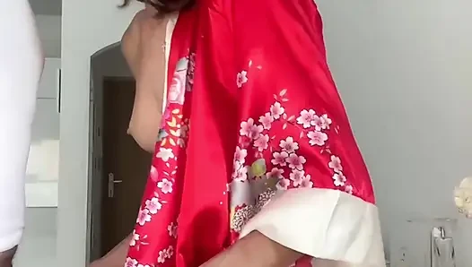 Standing Fuck and Huge Cumshot for Gina Gerson Part 2