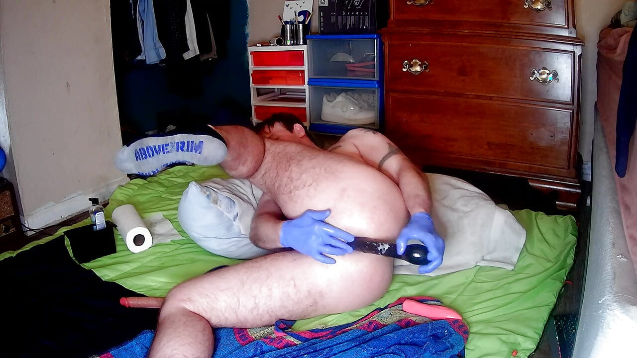 Gaping my Creamy Man Hole
