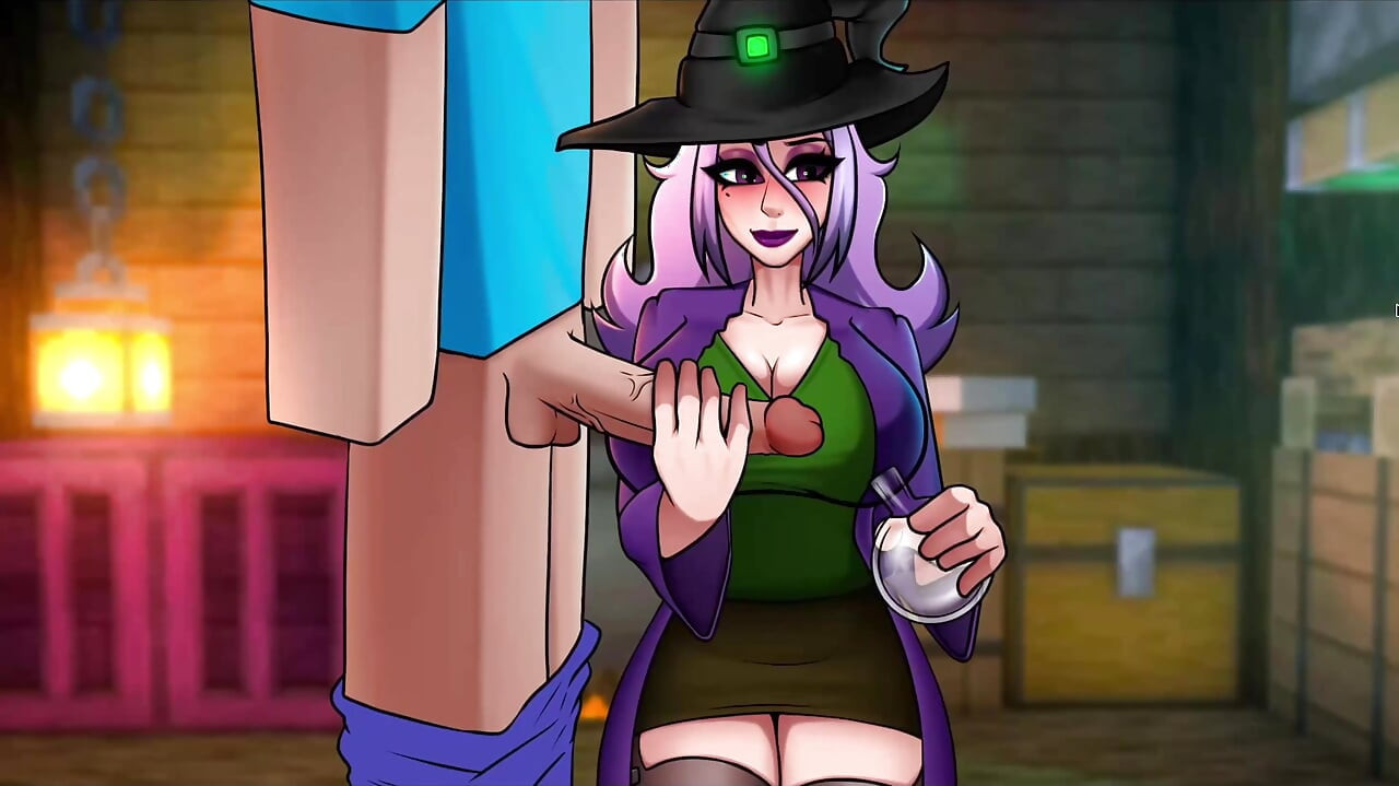 Minecraft Parody Hornycraft Full Game Gallery Character Witch
