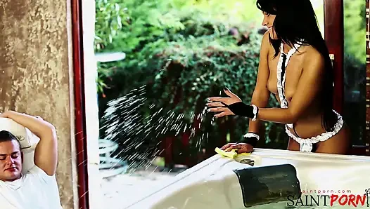 Amirah Adara ve Nia Black seksi bir eşleşme