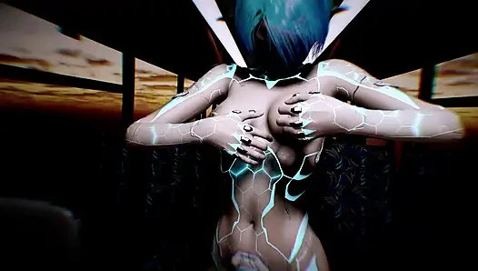 Horney Sex Robot In The Bus Fucked In POV