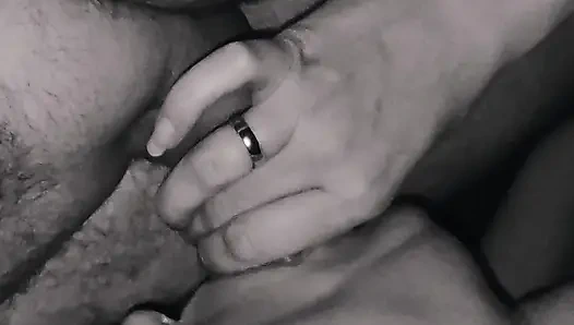 Mit sperma bespritzt