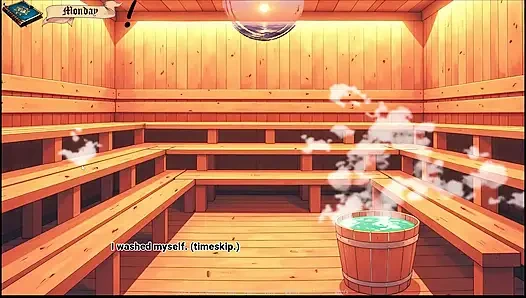 ArchAlchemy TABOO Hentai Game Ep.14 STEP SON CAUGHT with a huge BONER by the laundry machine !