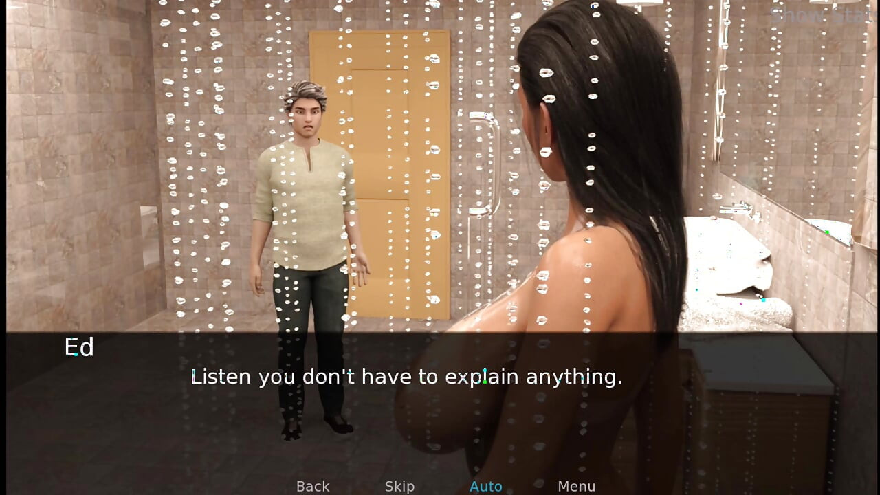 Projekt gorąca żona # 41 - Ed zakrył twarz Merry spermą.