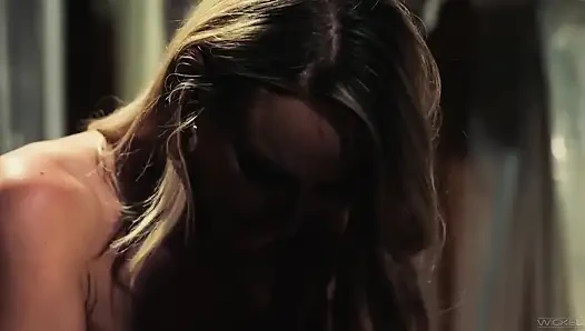 Wicked - Voyeur Babe Spies on Couple Fucking and Joins for Hot Threesome