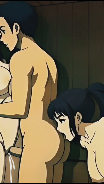 Saunada Üçlü Çizgi Film Hentai Animasyonu | Bölüm 2