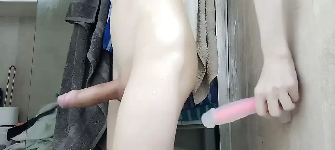 Having a little fun in the shower