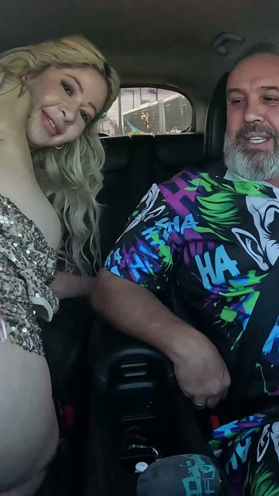 The Big, Busty, Big-assed Babe Is Back and Hopped in for a Ride - Aline Souza