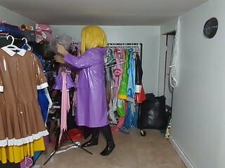 Kigurumi Cosplay PVC Pláštěnka a šaty dechová hra