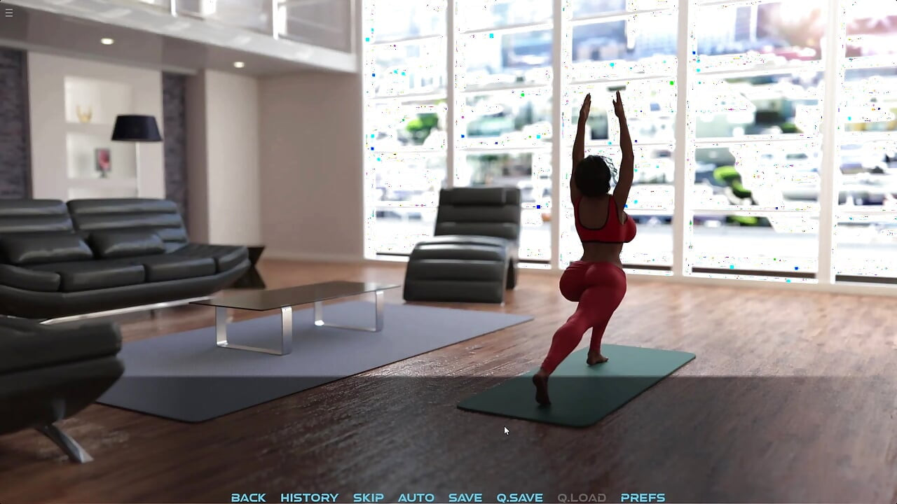 Stepmom Ask Help For Yoga But Stepson Fucks Her Mouth