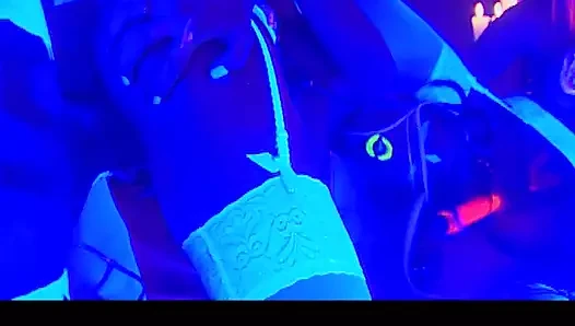 PRIVATE Lisa and Sandra Get Kinky Under UV Light