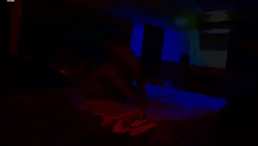 her hard motel with red light part 1