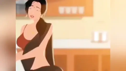 Bhabhi ji ko mast chut ko chatne me maja aaya
