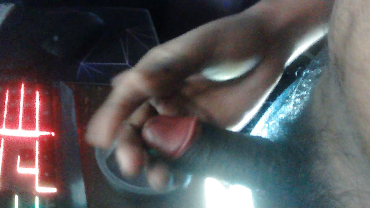 Horny Young Man Jerking Himself