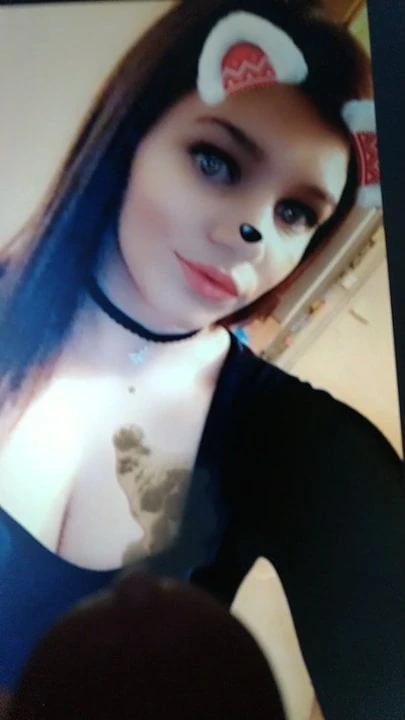 Cum tribute cute girl gets cum