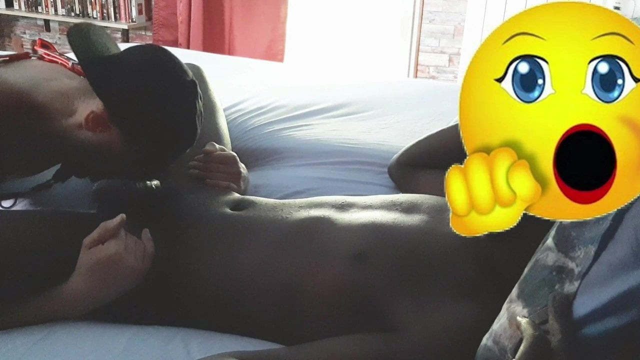 sucking black cock