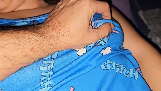 I Innocently Rubbed My Stepdaughter's Pussy and the Dick Slipped Inside