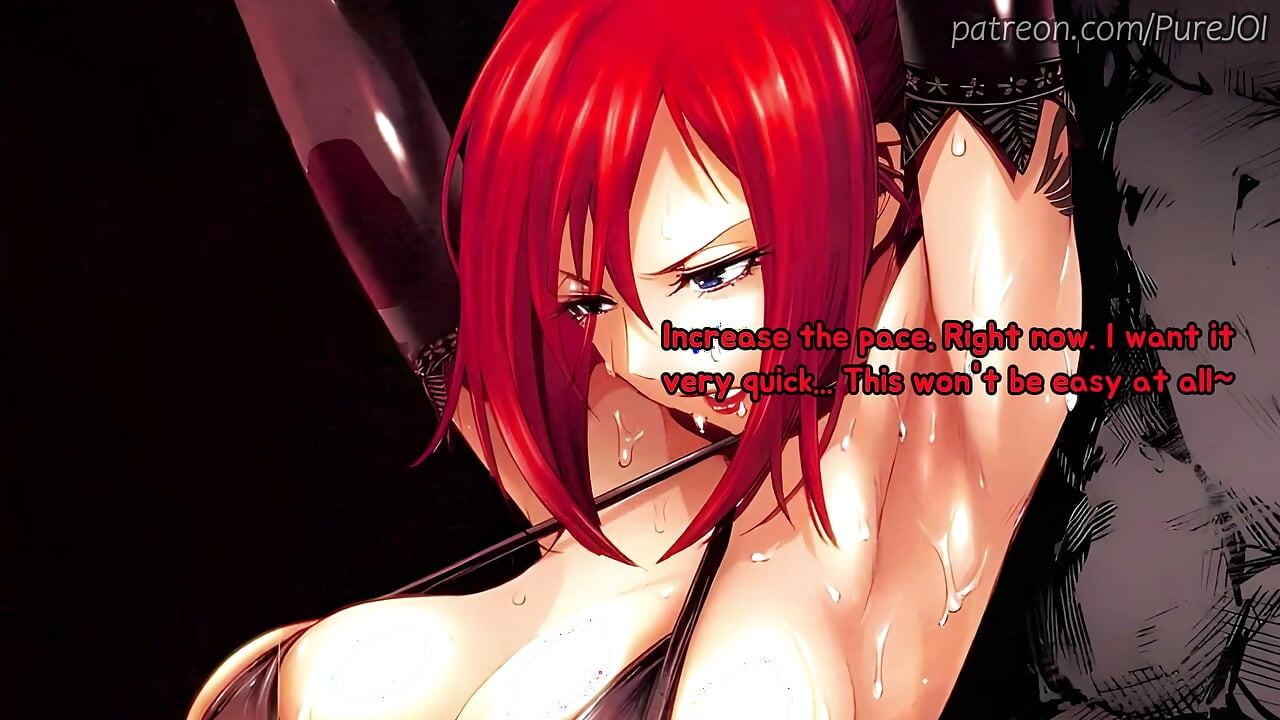 Get Erza Scarlet's paizuri as a reward for being her obedient boy (JOI)
