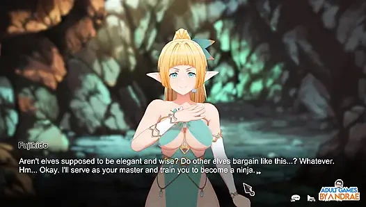 Kaç, elf ninjam! 3 boyutlu oyun bölüm 1