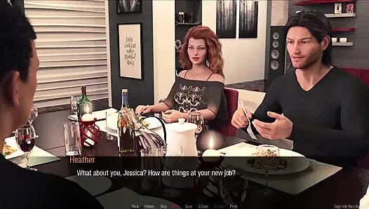 Jessicao'neil lezbiyen #2 - Jessica Heather ve Christian'ı sikişirken gördü