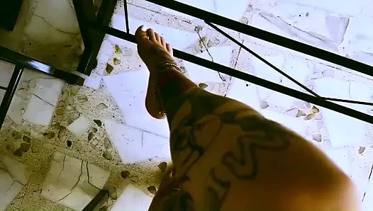 My Desk, My Rules, My Human Footstool