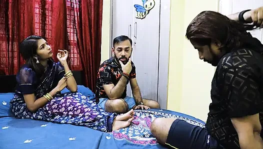 A STORY OF A INDIAN BHABI AND HER NEIGHBER BOYS GANG, CAME HER ROOM AND GOSSIP AND AFTER THAT FUCKED HARD HER.