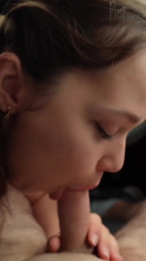 A cab driver spotted a girl masturbating in the car and fucked her. | Clip 1
